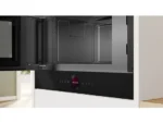 Microondas integrable - Bosch BFL7221B1, Serie 8, 900 W, 5 niveles, Asistente de limpieza con agua, Función Microondas Boost, 21 l, Negro - Imagen 2