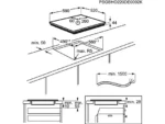 Placa inducción - AEG TI63IQ30FB, 3 zonas, Zona grande 28 cm, Función Puente, 59 cm, Negro - Imagen 14