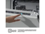 Lavavajillas integrable - Hisense HV543D10, 11 servicios, 7 programas, 44.8 cm, Tercera bandeja, Inverter, Sin Panelar - Imagen 10
