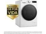 Lavadora carga frontal - LG F4WR6010A0W, Serie 600, 10 kg, 1400 rpm, 12 programas, AI Direct Drive™, TurboWash™360˚, Blanco