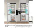 Frigorífico combi integrable - Hisense RB3B250SAWE, No Frost, 177.2 cm, 252 l, WiFi, Motor Inverter, Sin Panelar - Imagen 4