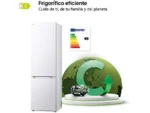 Frigorífico combi - LG GBV5240CSW, Total No Frost, 203 cm, 387 L, DoorCooling+™, FRESHConverter™, Blanco - Imagen 5