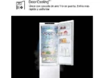 Frigorífico combi - LG GBV5240CSW, Total No Frost, 203 cm, 387 L, DoorCooling+™, FRESHConverter™, Blanco - Imagen 7