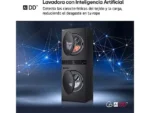 Lavadora secadora - LG WT1210BBF, 12/10 kg, WashTower™, TurboWash™, Inox grafito - Imagen 10