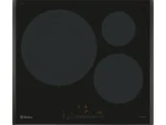 Placa inducción - Balay 3EB967LH, 3 zonas , Zona Extra Grande 32 cm, Función Sprint, 60 cm, Negro