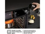 Horno - Hisense BSA66346ADBG, Multifunción, Hidrolítico, 77 l, 59.5 cm, WiFi, Doble Grill, Air Fry, Negro - Imagen 11