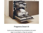 Lavavajillas integrable - Haier I-Pro Shine Series 6 XS 4A4M3PB, 14 servicios, 10 programas, 60 cm, Wi-Fi + Bluetooth, Sin panelar - Imagen 6