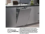 Lavavajillas integrable - Hisense HV673A65, 16 servicios, 7 programas, 59.8 cm, Tercera Bandejea, Wi Fi, Sin Panelar - Imagen 12