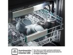 Lavavajillas integrable - Hisense HV673A65, 16 servicios, 7 programas, 59.8 cm, Tercera Bandejea, Wi Fi, Sin Panelar - Imagen 13