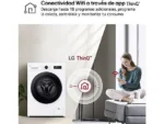 Lavadora carga frontal - LG F4X1009NWK, 9 kg, 1400 rpm, 10 programas, AI Direct Drive™, Steam™, Blanco Marfil - Imagen 10