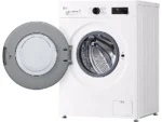 Lavadora carga frontal - LG F4X1009NWK, 9 kg, 1400 rpm, 10 programas, AI Direct Drive™, Steam™, Blanco Marfil - Imagen 11