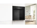Horno - Bosch HBA572BB3F, Serie 4, Multifunción, Pirolítico, 71 l, 3D Hotair, Función Air Fry, 60 cm, Negro - Imagen 5