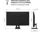 Monitor - LG 32SR50F-B, 32" Full-HD, 60 Hz, 5 ms, Smart Monitor, IPS, 2x HDMI, webOS23, HDR10, Negro - Imagen 2