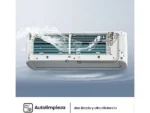 Aire acondicionado Split 1 x 1 - Hisense KC35 Smart Clima, 3000 fg/h, Wi Fi, Autolimpieza, Blanco - Imagen 7