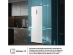 Frigorífico una puerta - Hisense RL3K370SEWE, No Frost, 185.6 cm, 372 l, Kitchen Fit, Wi Fi, Blanco - Imagen 5