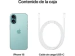Apple iPhone 16, Verde azulado, 128 GB, 5G, 6.1 " OLED Super Retina XDR, Chip A18 Bionic, iOS - Imagen 9