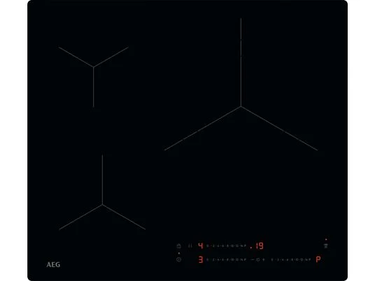 ASSET_MMS_152299114.webp Placa inducción - AEG TO63IV00IB, 3 zonas, Zona grande 32 cm, PowerBoost, 58 cm, Negro - Imagen 1