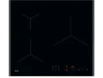 Placa inducción - AEG TN63IP0BFB, 3 zonas, Zona grande 28 cm, Powerboost, 59 cm, Negro