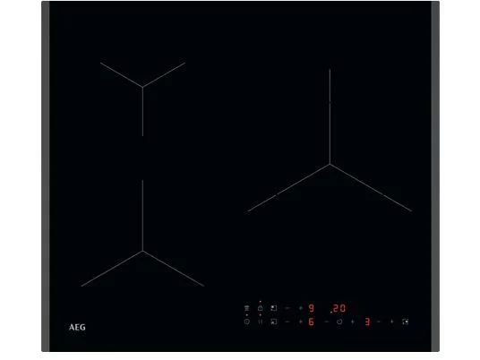 ASSET_MMS_152299150.webp Placa inducción - AEG TN63IP0BFB, 3 zonas, Zona grande 28 cm, Powerboost, 59 cm, Negro - Imagen 1