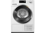 Secadora bomba de calor - Miele TWH780WP EcoSpeed &9kg, 9 kg, 10 Programas, DirectSensor, SilenceDrum, DryCare 40, Blanco loto