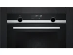 Horno - Siemens HB578GES3, Serie IQ500, Multifunción, Pirolítico e hidrolítico, 71 l, Humid Clean, PerfectCooking 3D, 60 cm, Negro - Imagen 2