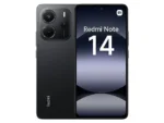 Móvil - Xiaomi Redmi Note 14, Negro medianoche, 128 GB, 6 GB RAM, 6.67" AMOLED FHD+, MediaTek Helio g99-Ultra, 5500 mAh