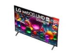 TV LED 43 - LG 43UA75006LA, UHD 4K, Procesador Inteligente α7 AI Processor 4K Gen8, Smart TV, DVB-T2 (H.265), Charcoal Black - Imagen 3