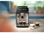 Cafetera superautomática - Philips 3300 Series EP332140, Tecnología AquaClean, 2 tazas, Presión Máx. 15 bar, Deposito de agua 1.8 l, 1500 W, Negro - Imagen 8