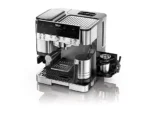 Cafetera express - Ninja Luxe Café Premier ES601EU, 9 bar, 1650W, 2 Tazas, Capacidad del depósito 2L, Capacidad de café en grano 250g, Plata - Imagen 6