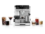 Cafetera express - Ninja Luxe Café Premier ES601EU, 9 bar, 1650W, 2 Tazas, Capacidad del depósito 2L, Capacidad de café en grano 250g, Plata - Imagen 13
