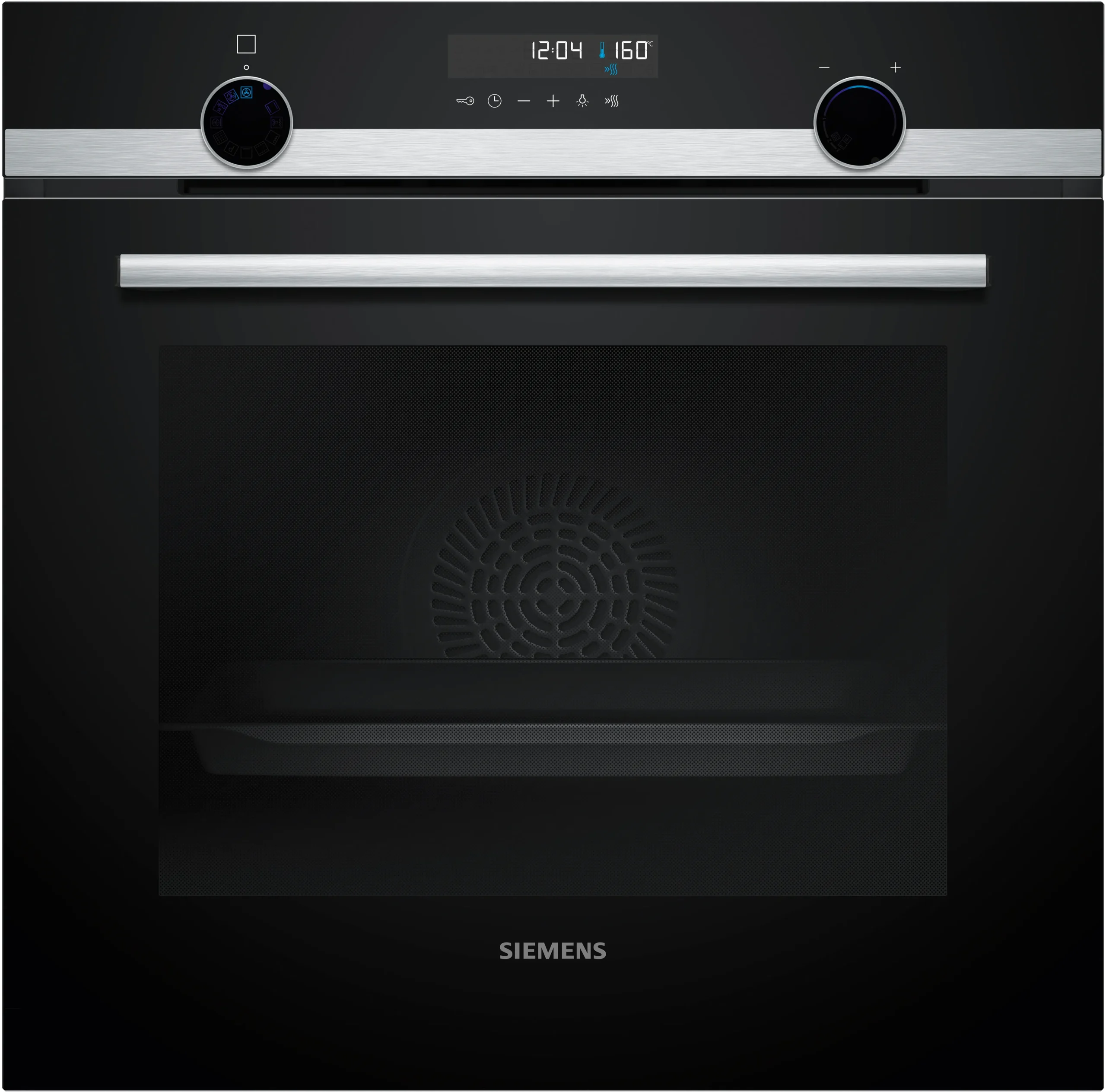 ASSET_MMS_158550778-1-scaled-1.webp Horno - Siemens HB578GES3, Serie IQ500, Multifunción, Pirolítico e hidrolítico, 71 l, Humid Clean, PerfectCooking 3D, 60 cm, Negro - Imagen 1