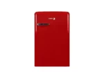 Nevera pequeña - Fagor 3FFV-855R, Cíclico, 87.5 cm Alto, 108l, Control mecánico, LED, FreshZone, Rojo