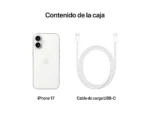 Apple iPhone 17, Blanco, 256 GB, 5G, 6.3 " OLED Super Retina XDR, Chip A19, iOS - Imagen 8