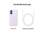 Apple iPhone 17, Lavanda, 256 GB, 5G, 6.3  OLED Super Retina XDR, Chip A19, iOS - Imagen 8
