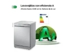 Lavavajillas - LG DF375HVS, 14 servicios, 10 programas, 60 cm, LED táctil, Tercera bandeja, TrueSteam™, QuadWash™, Inox antihuellas - Imagen 5