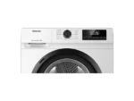 Secadora bomba de calor - Hisense DHQE900UWDC, 9 kg, 16 programas, Anti arrugas, Secado automático, Blanco. - Imagen 4