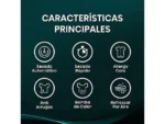 Secadora bomba de calor - Hisense DHQE900UWDC, 9 kg, 16 programas, Anti arrugas, Secado automático, Blanco. - Imagen 12