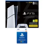 Consola - Sony PS5 Slim Digital Edition, 825 GB SSD, 4K, Chasis E, Blanco + Tarjeta PS Plus 20€ - Imagen 3