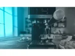 Cafetera express - Cecotec Power Espresso 20 Grind, 20 bar, 1350W, 1.7 l, 2 tazas, Molienda ajustable, Thermoblock, Pantalla táctil, Negro - Imagen 3