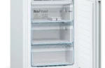 Frigorífico dos puertas - Bosch KGN39VWDC, Serie 4, Total NoFrost, 203 cm, 368 l, Cajón VitaFresh, Sistema MultiAir Flow, Blanco - Imagen 7