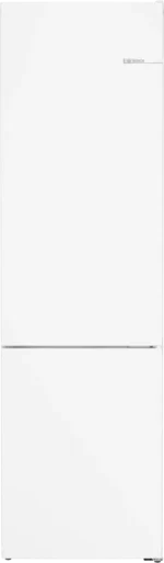 Frigorífico dos puertas - Bosch KGN39VWDC, Serie 4, Total NoFrost, 203 cm, 368 l, Cajón VitaFresh, Sistema MultiAir Flow, Blanco