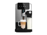 Cafetera superautomática - Cecotec Cremmaet Latte, 19 bar, 1300W, Depósito de leche 400ml, Depósito de agua 1.1L, Display táctil, Molinillo, Negro