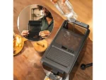 Cafetera superautomática - Cecotec Cremmaet Latte, 19 bar, 1300W, Depósito de leche 400ml, Depósito de agua 1.1L, Display táctil, Molinillo, Negro - Imagen 6