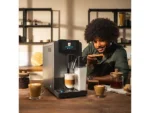 Cafetera superautomática - Cecotec Cremmaet Latte, 19 bar, 1300W, Depósito de leche 400ml, Depósito de agua 1.1L, Display táctil, Molinillo, Negro - Imagen 10