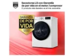 Secadora bomba de calor - LG RH90V9AV3N, 9 kg, 14 programas, Eco Hybrid™, ThinQ™, Blanco - Imagen 4