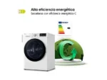 Secadora bomba de calor - LG RH90V9AV3N, 9 kg, 14 programas, Eco Hybrid™, ThinQ™, Blanco - Imagen 5