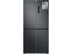 Frigorífico americano - Samsung RF48A400EB4, No Frost, 179.3 cm Altura, 488l, Twin Cooling Plus, Grafito