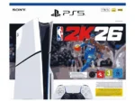 Consola - Sony PS5 Slim Standard, 1 TB SSD, 4K, 1 mando, Chasis D, Blanco + Código de descarga de juego NBA 2K26 - Imagen 2