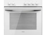 Horno - Teka HBE 490 ME, Convencional, 72 l, 60 cm, Puerta dos cristales, Blanco