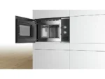 Microondas - BOSCH, BFL520MS0, 20 Litros, 5 Niveles, 800 W, Integrable, Negro - Imagen 2